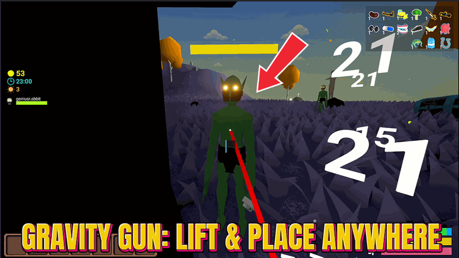 Gravity Gun (Grab & Fling)